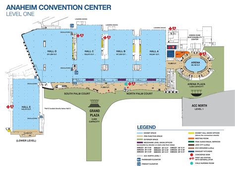 Convention Center Map