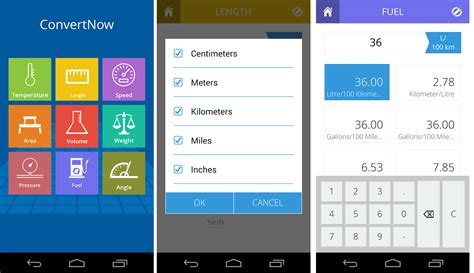 Conversion apps for meters and yards