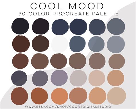 Cool Tones Color Palette Inspiration 1