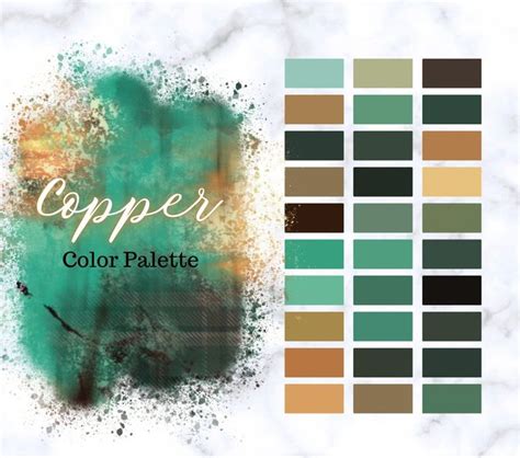 Copper Color Combinations Design Inspiration