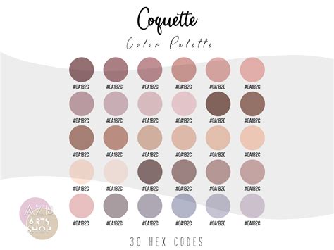 Coquette color palette image 3