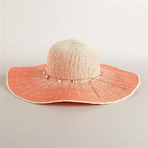 Coral Summer Hat