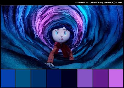 Coraline-Inspired Color Palette