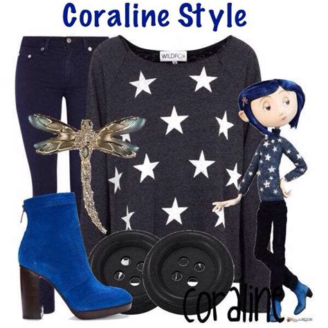 Coraline-Inspired Fashion Design