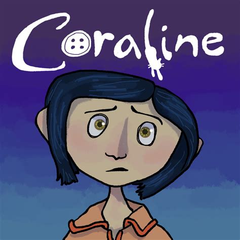 Coraline-Inspired Graphic Design