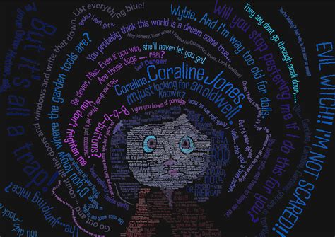 Typography Inspired by Coraline