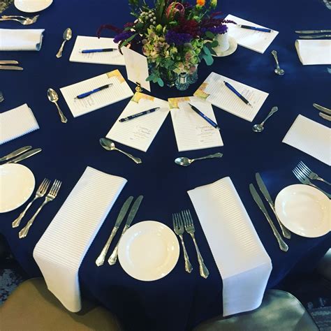 Corporate Event Place Settings