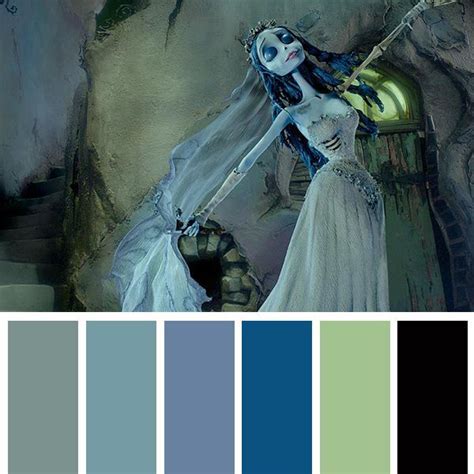 Corpse Bride Color Palette Inspiration 10