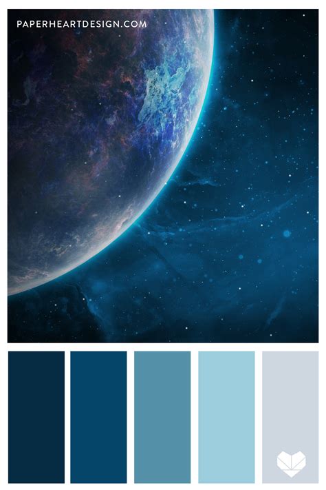 Cosmic Color Schemes Planets