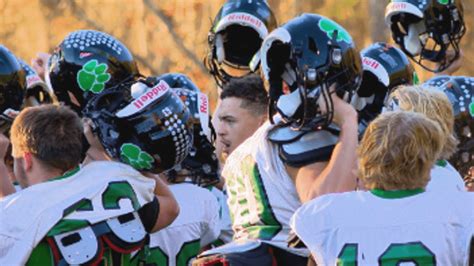 BYU Cougars football team huddle