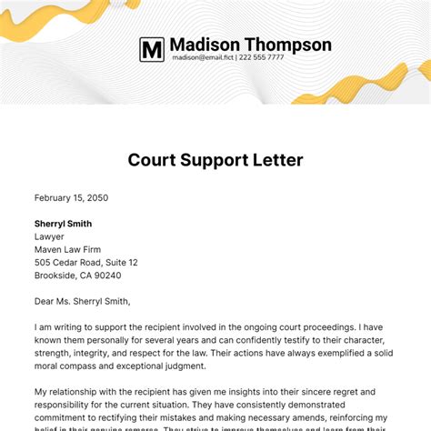 Court Support