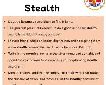 Crafting Stealth Sentence