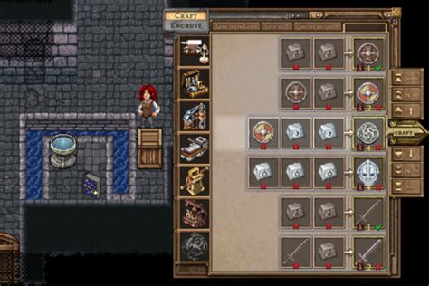 Crafting system and recipes