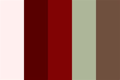 Cranberry color palette inspiration