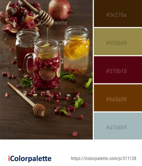 Cranberry color palette inspiration