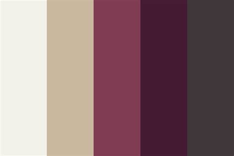 Cranberry color palette inspiration