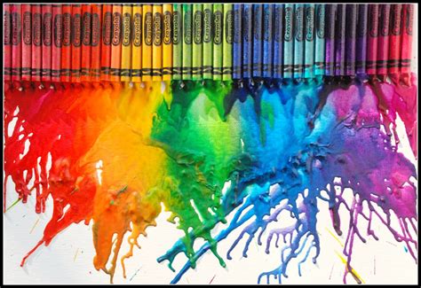 Crayons and art