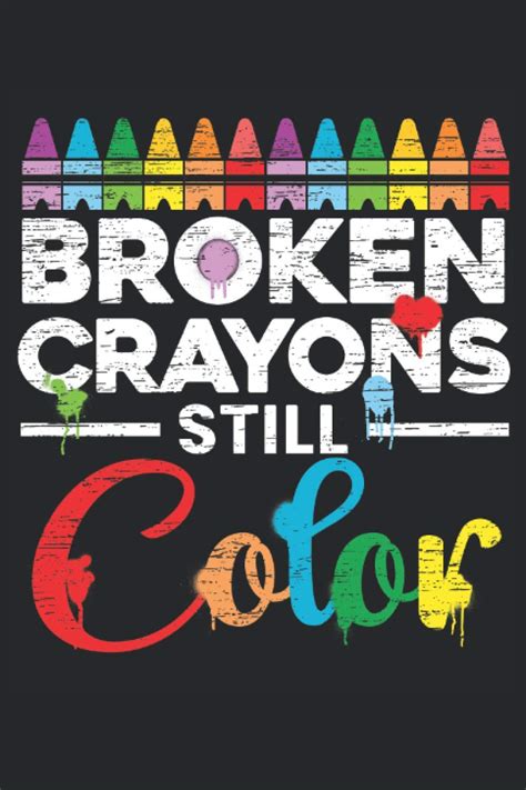 Crayons and mental health awareness