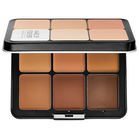 Cream makeup palette for mature skin