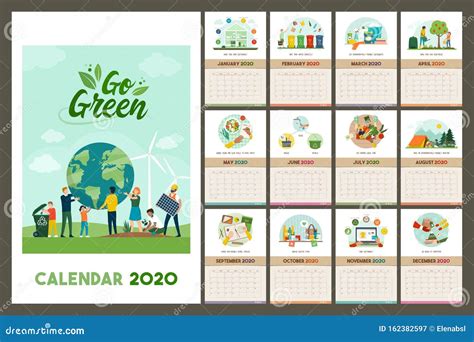 Creating a Green and Eco-Friendly Calendar