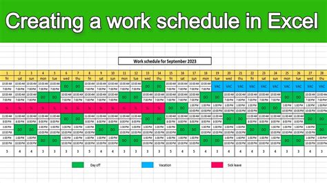 Creating a Schedule That Works for You