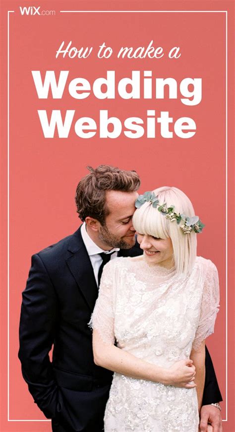 Creating a Wedding Website for Wedding Planning