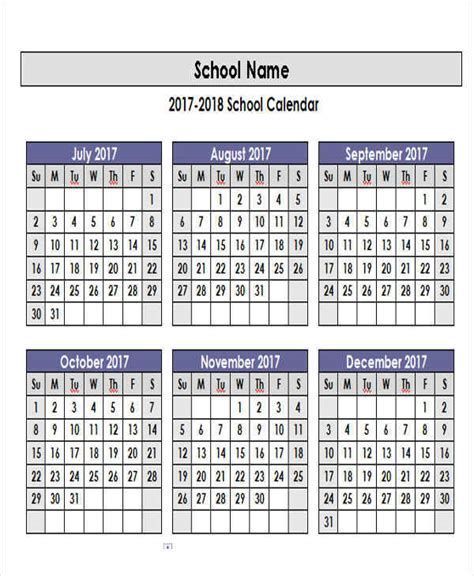 Creating Academic Calendars