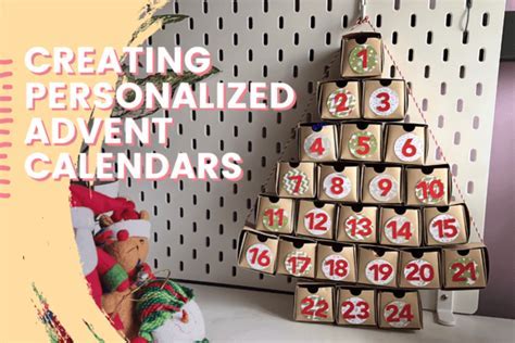 Creating a custom advent calendar