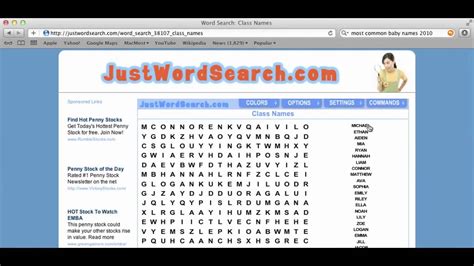 Creating Custom Word Searches