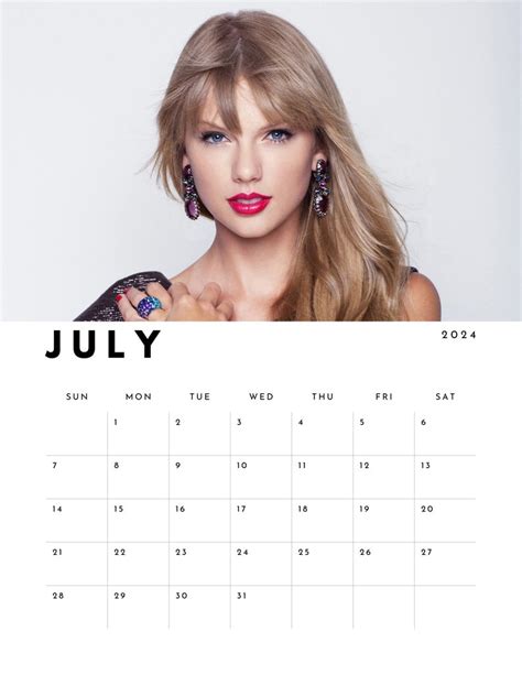 Creating Digital Taylor Swift Calendars