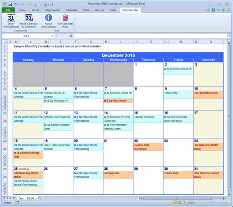 Creating an Effective Calendar Guide