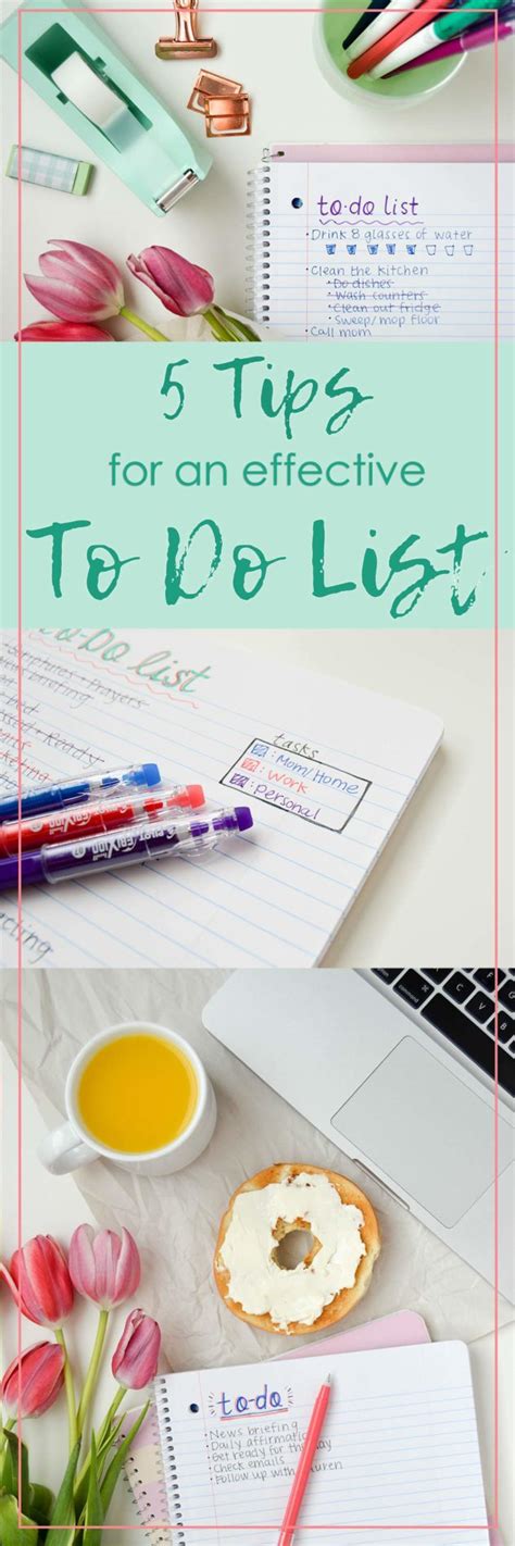 Creating Effective Daily To-Do Lists