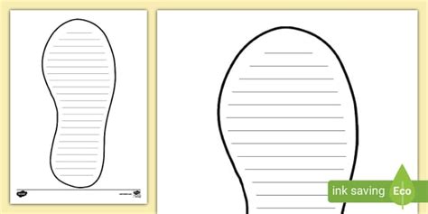 Steps to create footprint templates at home