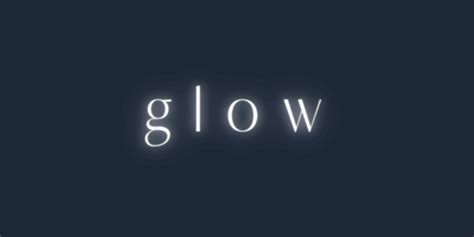 Creating a natural-looking glow