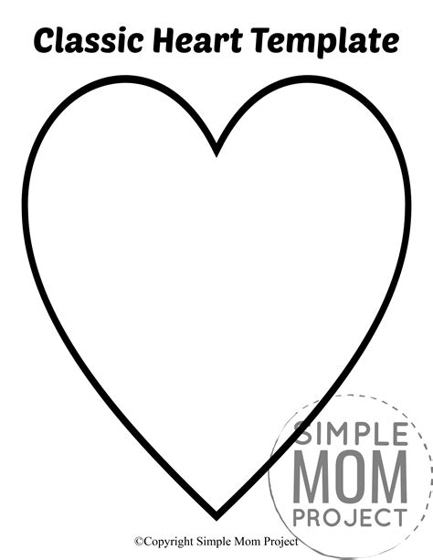 Creating heart shape printables