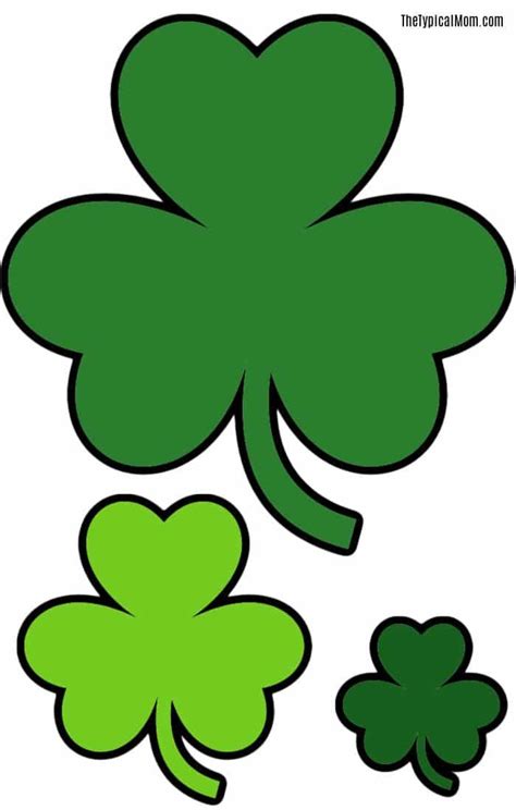 Creating shamrock printables