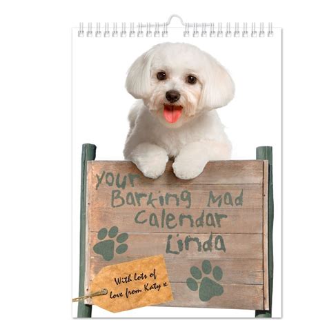 creating your own dog calendar