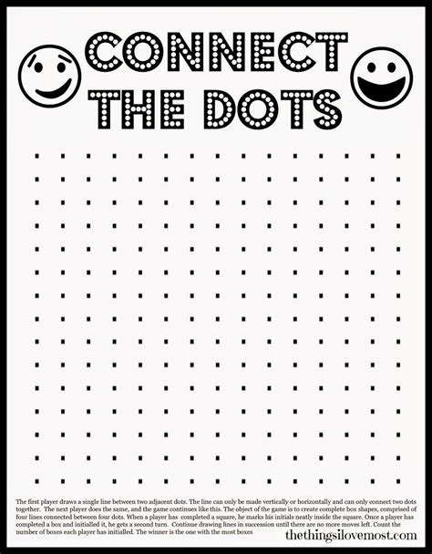 Creating Your Own Dot to Dot Printable Sheets