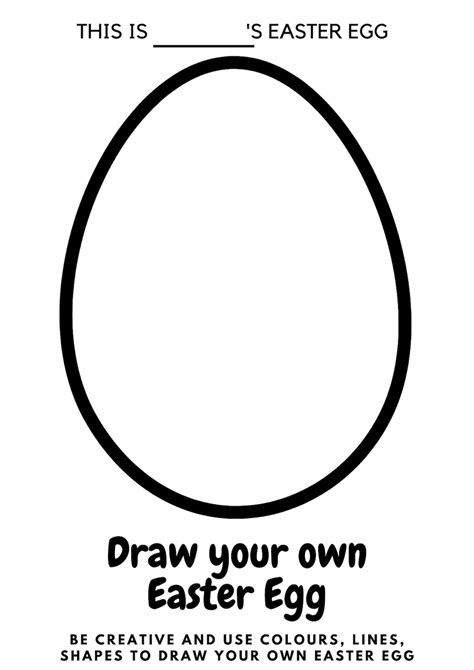 Creating your own Easter coloring pages