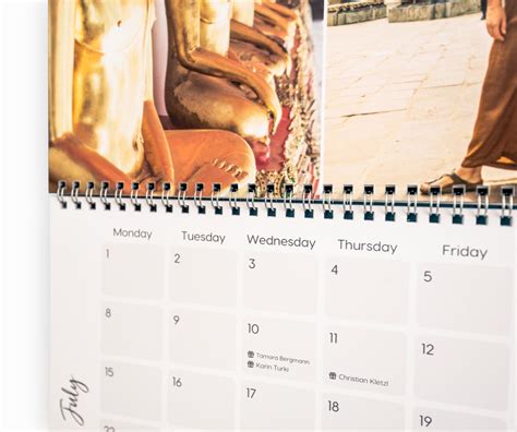 Creating Your Own Free Calendar