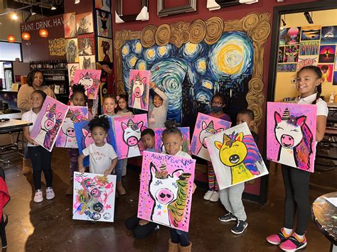 Creativity at Pinot's Palette Ridgewood