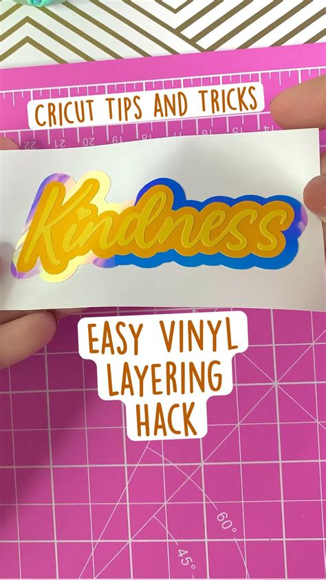 Cricut Vinyl Tricks