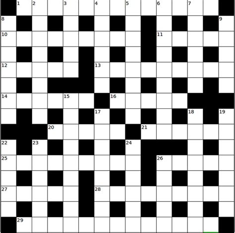 Crossword Patterns