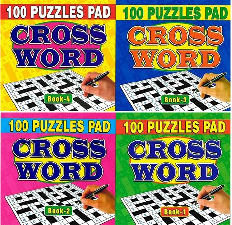 Description of Crossword Puzzle Books