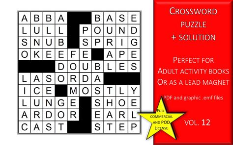 Crossword Puzzle Solutions