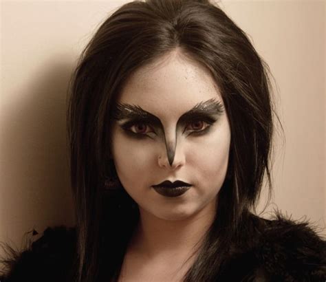 Crow Makeup Look 8