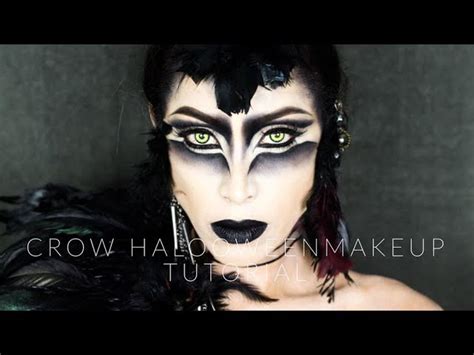 Crow Makeup Look 9