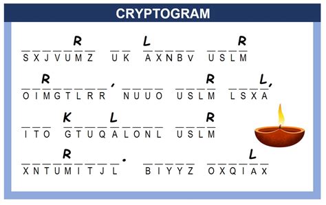 Cryptogram Puzzles to Solve