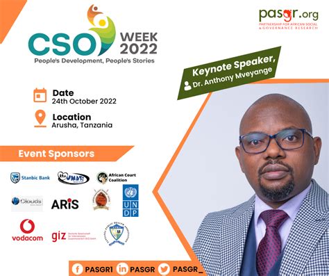 CSO Events Keynote Presentations