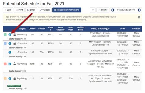 CSUSM Final Exam Schedule